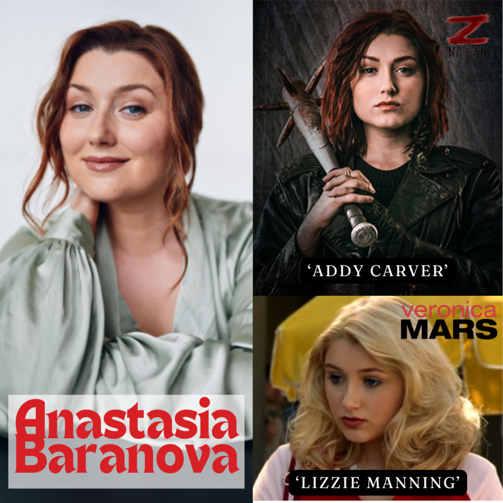 anastasia baranova on z nation and veronica mars